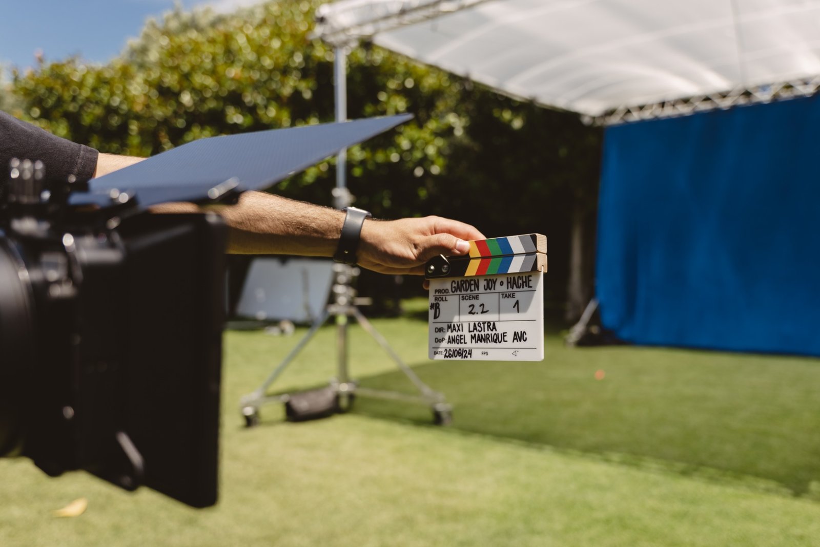 Behind the scenes